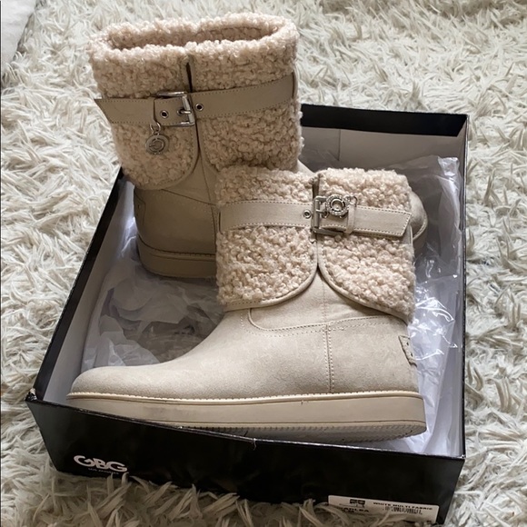 DSW Shoes - Tan boots